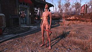 OMG, tentacles in Fallout 4 got me, anal hurts so bad!