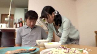 my japanese neighbor, always no-bra, givin’ me that ok-sign for creampie, ya know