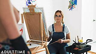 Transfixed - Siri Dahl seduced by sexy trans muse Daisy Taylor in wild crossdressing striptease. Her big tits bounce with every fierce move.