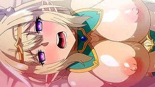 嘿，想看这个发情的动漫精灵发狂吗？