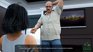 I can’t believe it, saw Sara’s panties, milfy city ep 38 got me shook...