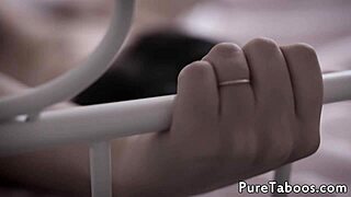 babe's tight asshole gets broken in by eager older man in taboo scene.