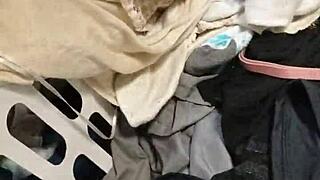 Bi gay men engage in a messy panty orgy