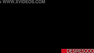 a milf performs a handjob in pov style with ebony amateurs