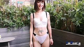 Redhead Spanish Jesyka Diamond Rides Cock Cowgirl Style