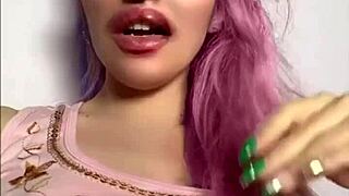 face seduction with goddess in glasses