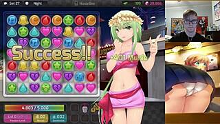 conquering a fierce love goddess in huniepop uncensored cg gallery