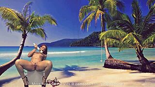 Can you handle this curvy amateur girl fucking herself with a glass dildo on webcam?