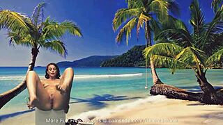 Can you handle this curvy amateur girl fucking herself with a glass dildo on webcam?