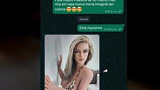 Late Night WhatsApp Chat with My Hot Teacher Turns Steamy