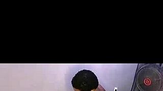 wait fellow student pounds that juicy ebony pussy lips doggystyle till she squirts wet