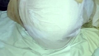 desi teen shaves hairy pussy and ass hole close up in village