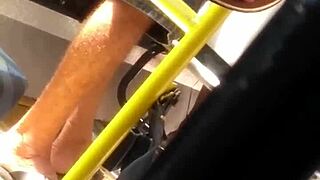 Perfect Little Feet Girl Rides Bus Part One