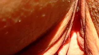 i can't stop flashing my huge soaking wet meaty mature pussy lips in slow motion