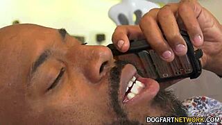 Craving milf luna legend's glasses on monster bbc deepthroat facial cumshot swallow for her tattooed client?