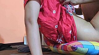 you won't believe how this shy married woman spreads for the delivery guy