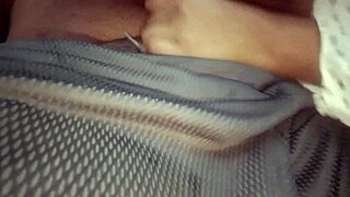 first i get her sloppy blowjob then she bends for my hard doggy creampie fuck