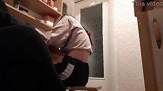Stepmom Watches Exam Prep and Masturbates Dirty