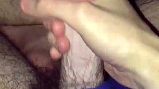 Muscular Stud Jerks Massive Monster Cock in Extreme Close-Up View