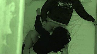 after party young college girlfriend gets naughty
