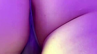 roommate's half-naked body ends up dripping creampie after rough doggy pounding