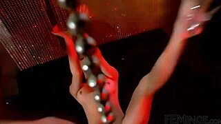 lesbian blonde brunette dancers finger lick pussies to orgasm in 4k