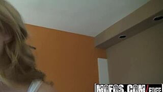 pervs on patrol films cute blonde teen workout nude deepthroat blowjob at gym mofos