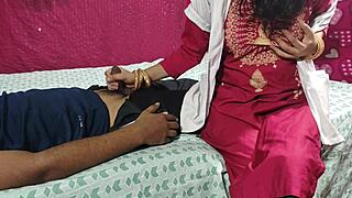 beautiful indian doctor fucked hard by patient homemade big cock creampie