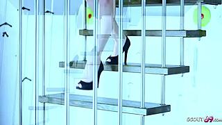 Two Redhead Skinny Czech Teens Finger and Toy Each Other in Early Morning Lesbian Heat