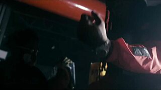 damn yeah! stripper rips clothes to erotic music beats!