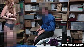 petty theft milf suspect blackmails stepdaughter into group sex at shop