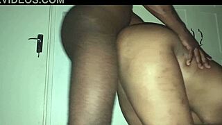 WHAT HAPPENS WHEN Young Ebony Cleaning Lady Shows Off Her ASS and YOGA Moves?!