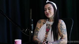 check out lexi mallet's bora cast clips with bruna carlos on sheer red