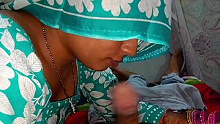Indian housewife gives karwa chauth blowjob then bends for rough anal creampie with hindi dirty talk? 