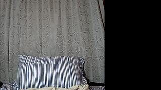 home alone i fuck my fat african roommate's huge pussy with dildo solo