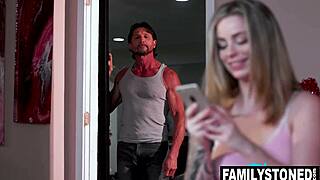 Stepdaughter Turns into Fuck Doll for Stepdad and Stepmom's Taboo 3some