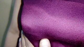 Hey step bro, you watching me change? My big tits and tight pussy got you hard yet?