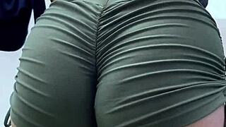 hey neighbor, check my delicious ass in leggings