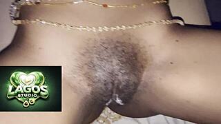 Lagos State University student seduces lecturer for first-time monster cock sex tape leak