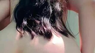 mexicana milf secretary strips uniform shows thong ass pussy masturbates 🔥🍑