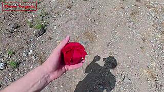 Public Toy Tease Caught with Juicy Tits and Riding Desires Exposed