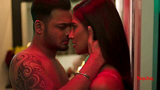 Indian Cheating Wife Bent Over Doggy for Secret Thrusts with Lover Rachel White