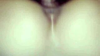ashira looks so hungry for my cock, riding me cowgirl in bedroom till facial cumshot