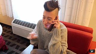 Married woman GETS BRED by stranger on phone call