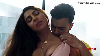Indian Cheating Wife Bent Over Doggy for Secret Thrusts with Lover Rachel White