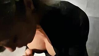 couple risks it all with public anal blowjobs from bathroom to parking lot