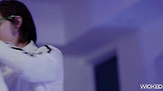 melanie marie shy teen deepthroats hard before petite pussy gets fucked