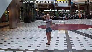 wanna see blonde amateur girlfriend raunchy fucked in toilet