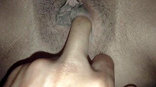 whoa that flood of cum gushes straight into her big girl's slick hole leaving her clit drenched