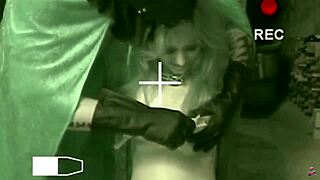 dominant master rams banana into chained milf pussy!